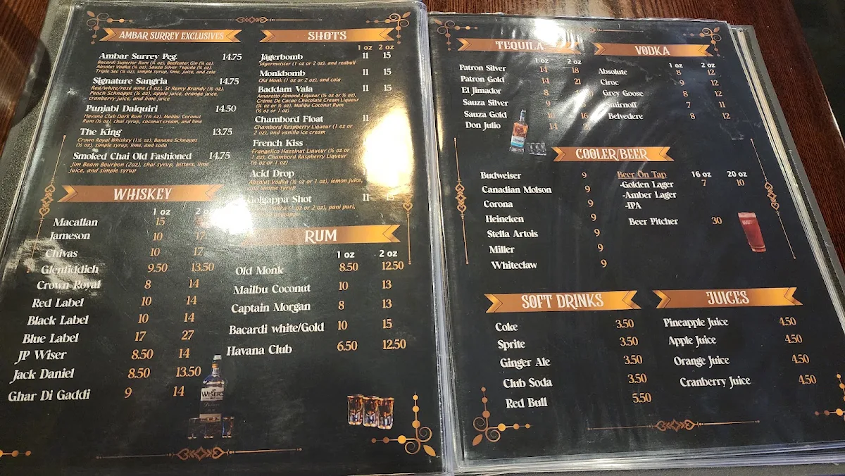 Menu, SPICY PIER