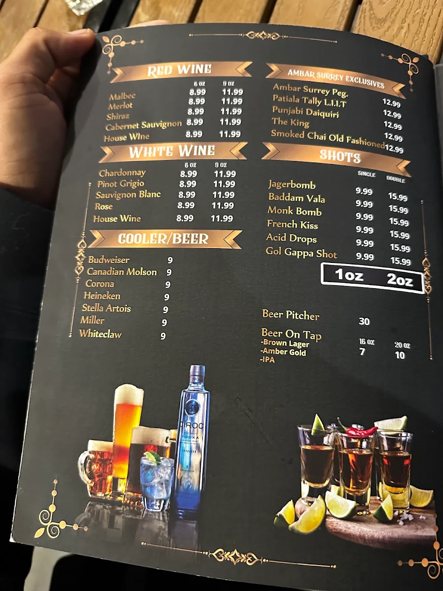 Menu, SPICY PIER