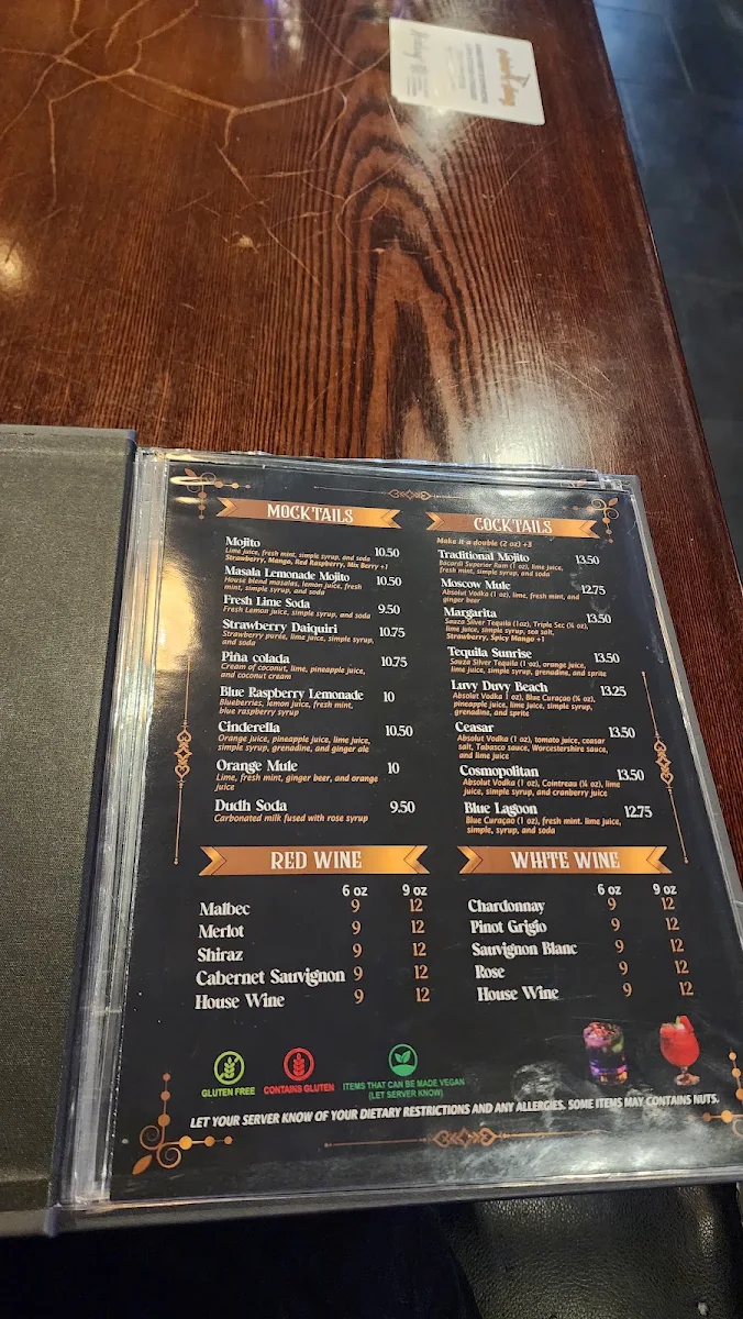 Menu, SPICY PIER