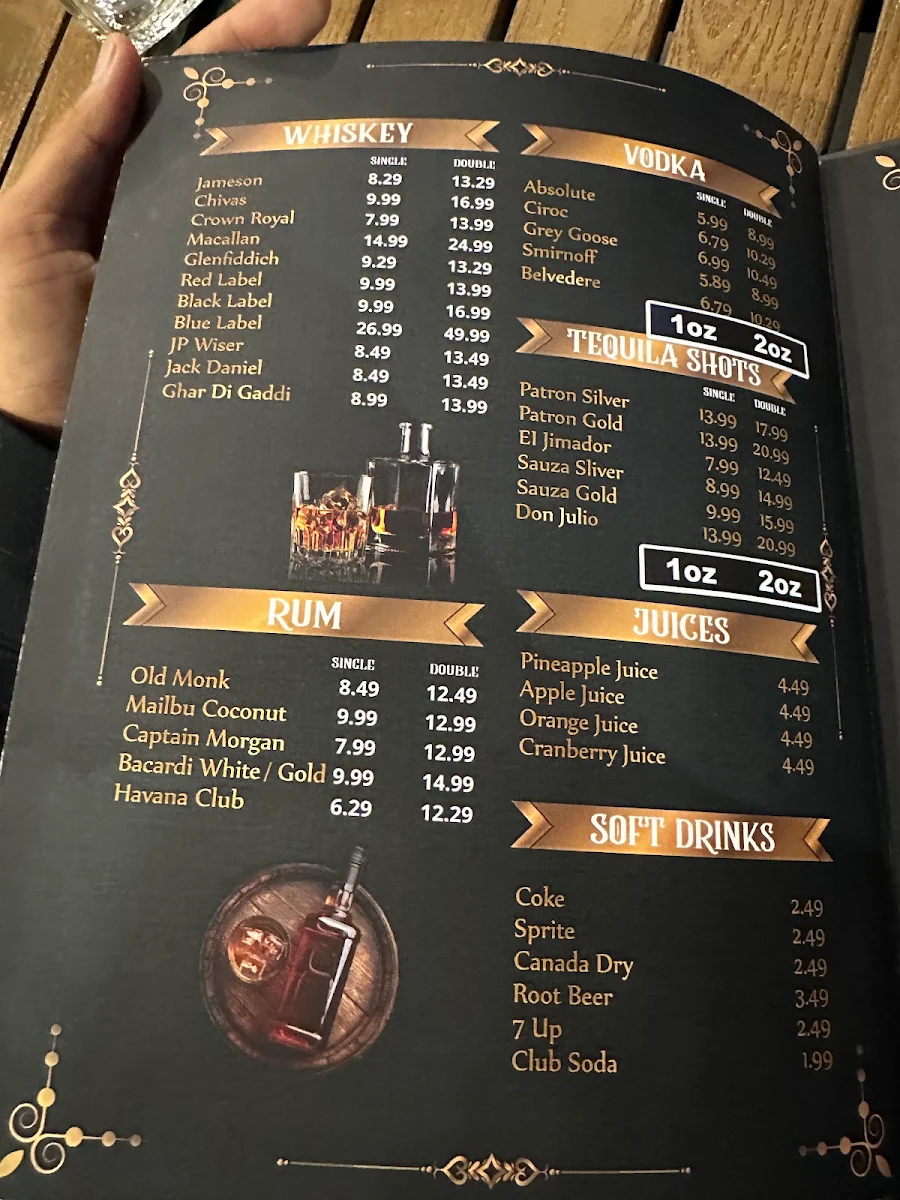 Menu, SPICY PIER