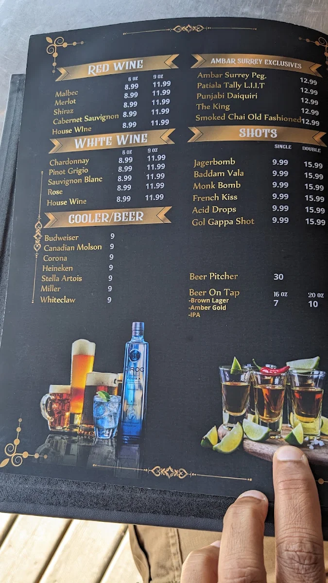 Menu, SPICY PIER