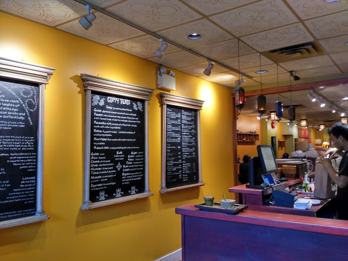 Menu, Curry Twist
