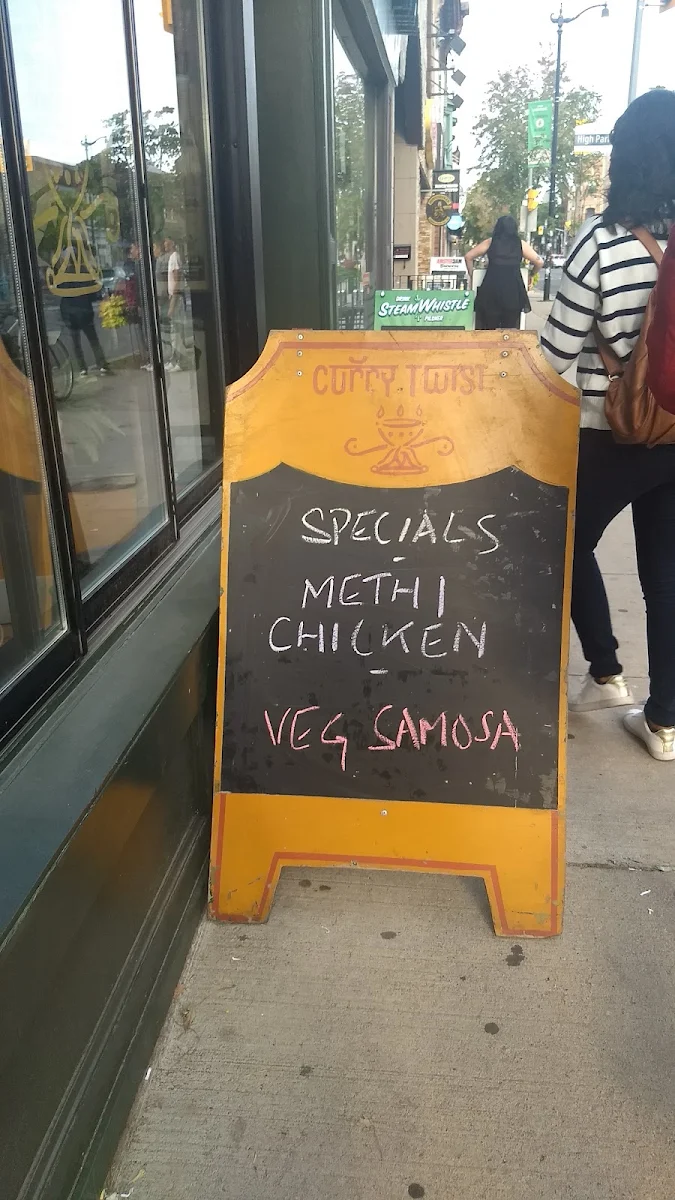 Menu, Curry Twist