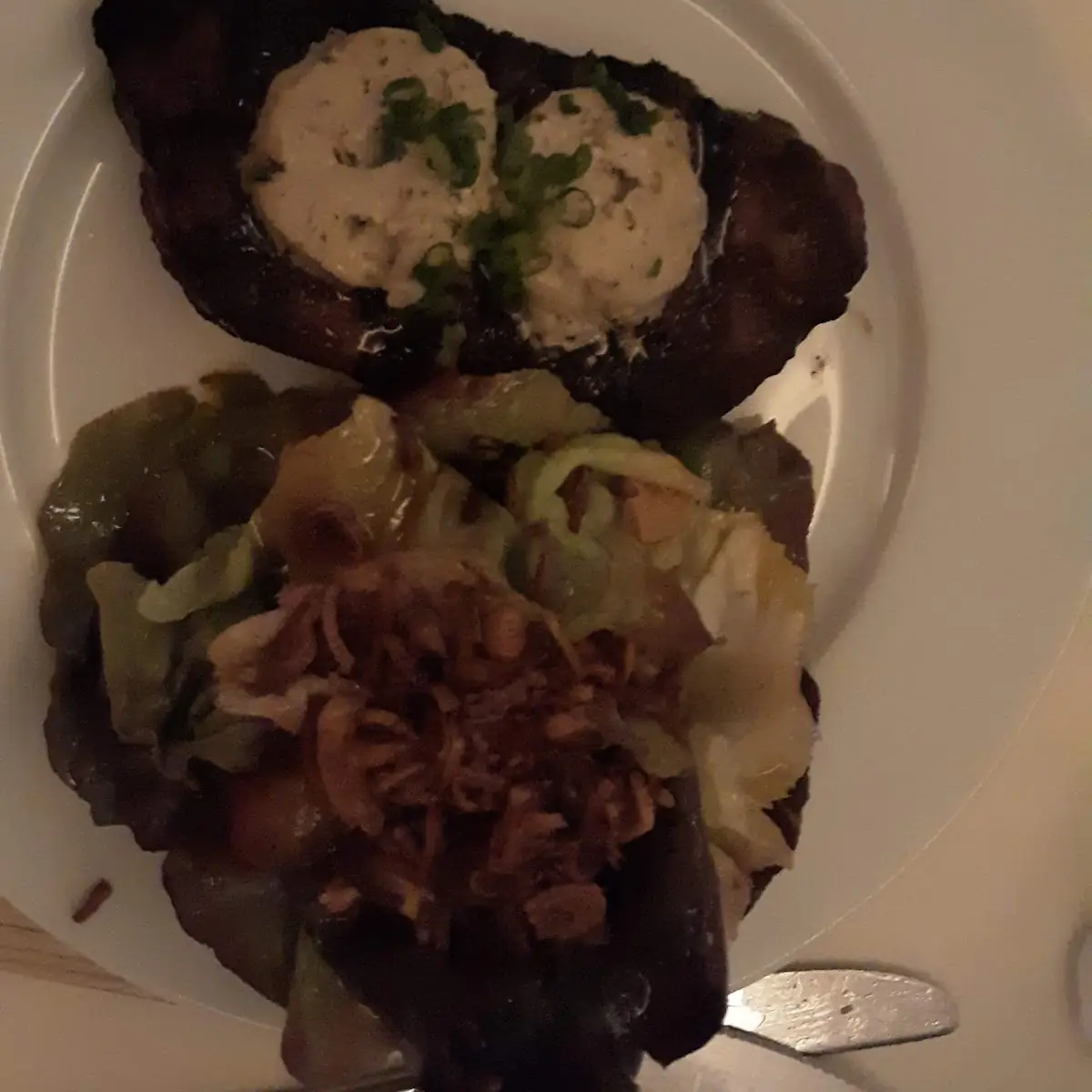 Steak Frite with Cobb Salad