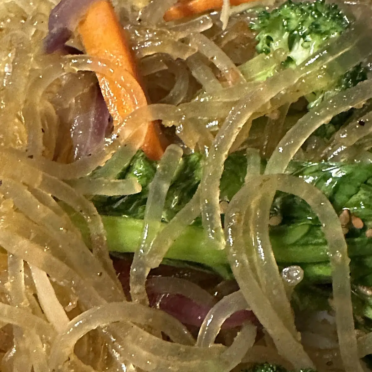 Saffron Glass Noodles