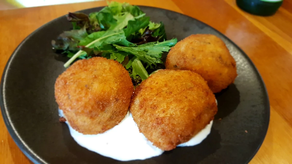 Arancini Balls, Café Woodworks