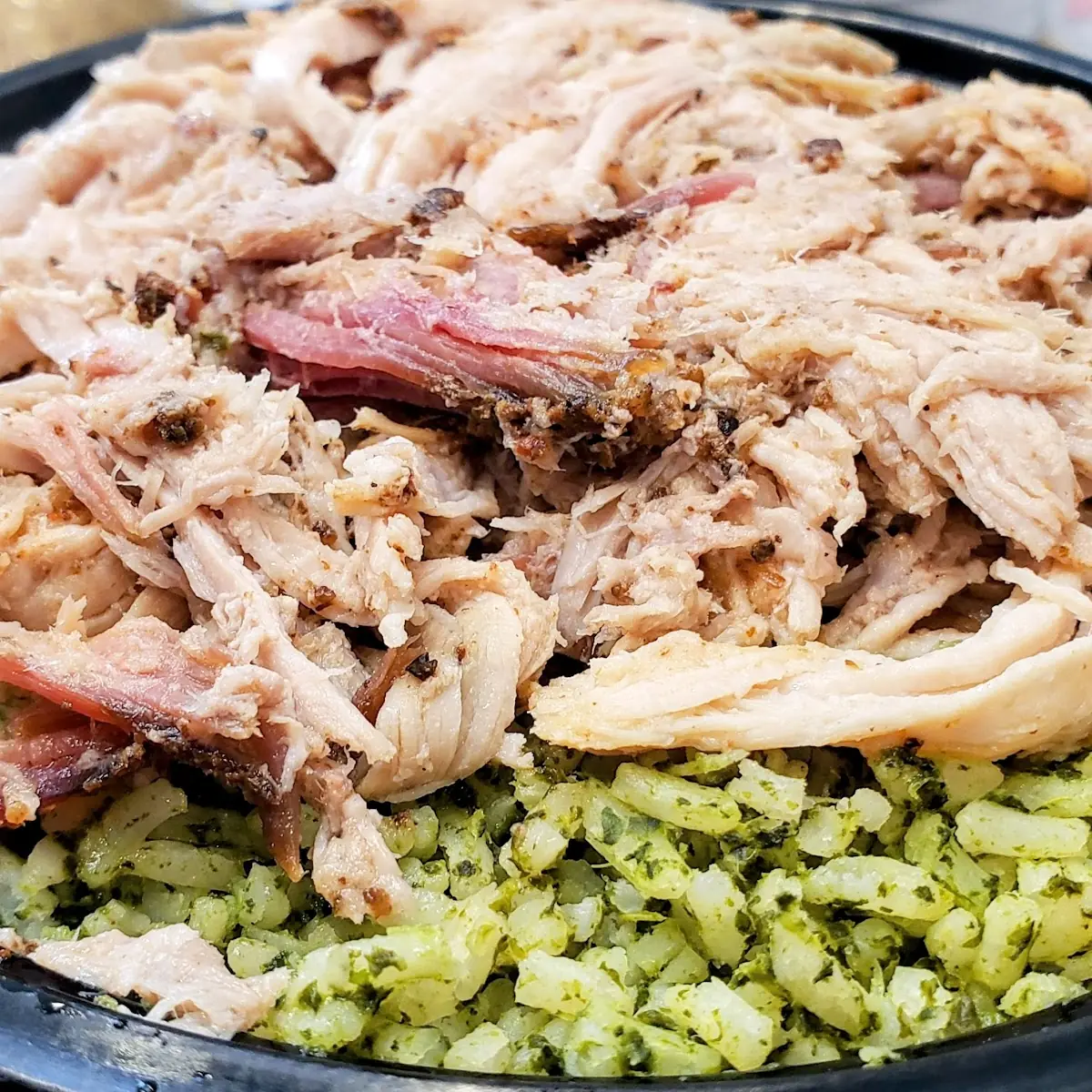 Pulled Pork with Rice