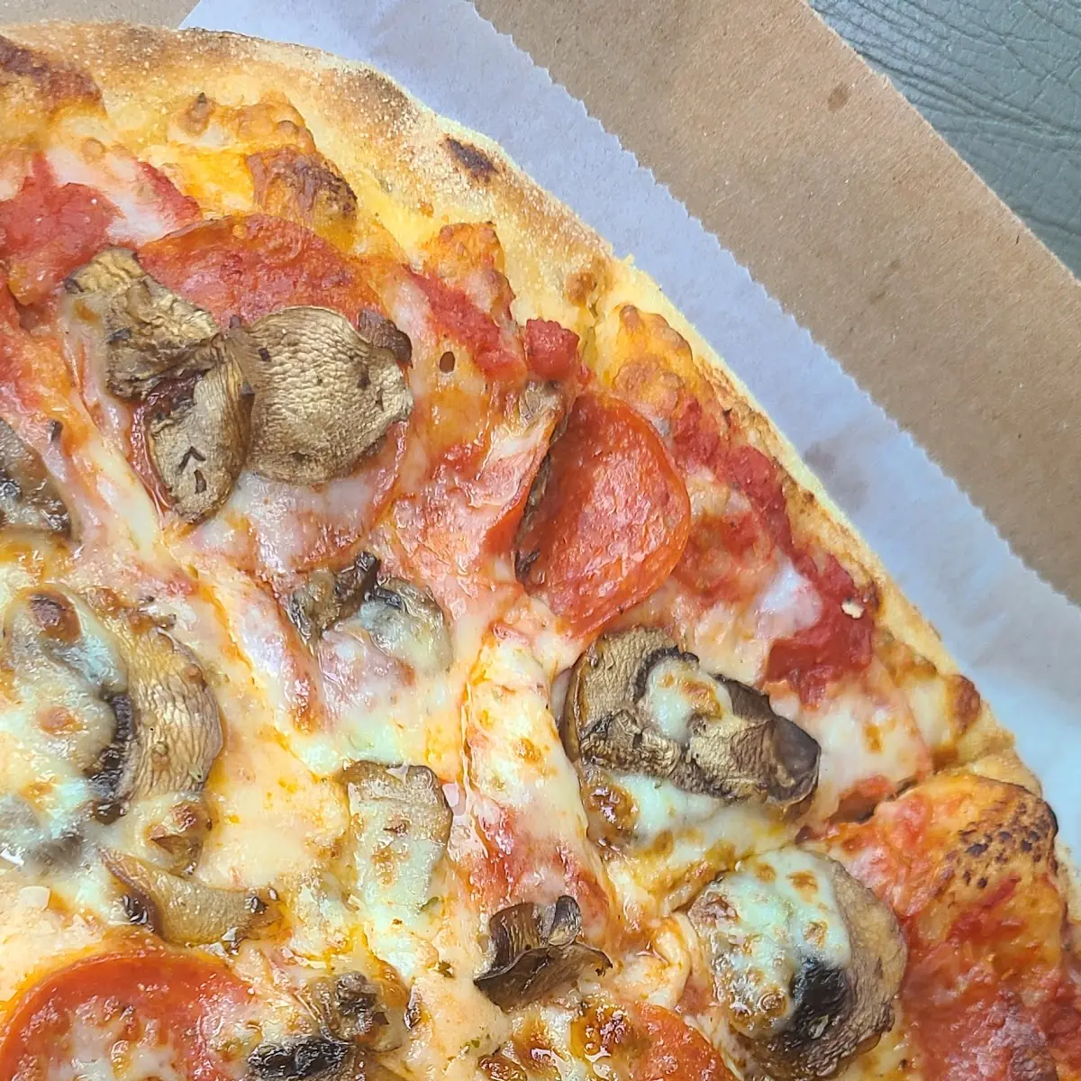 Pepperoni Mushroom Pizza