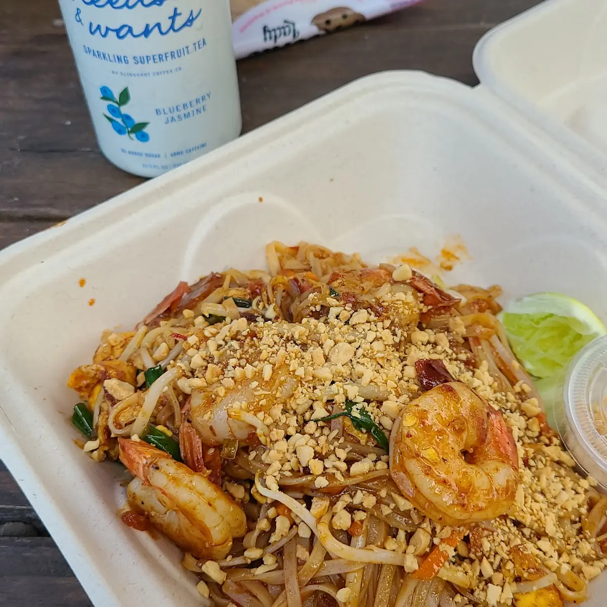 Shrimp Pad Thai Noodles