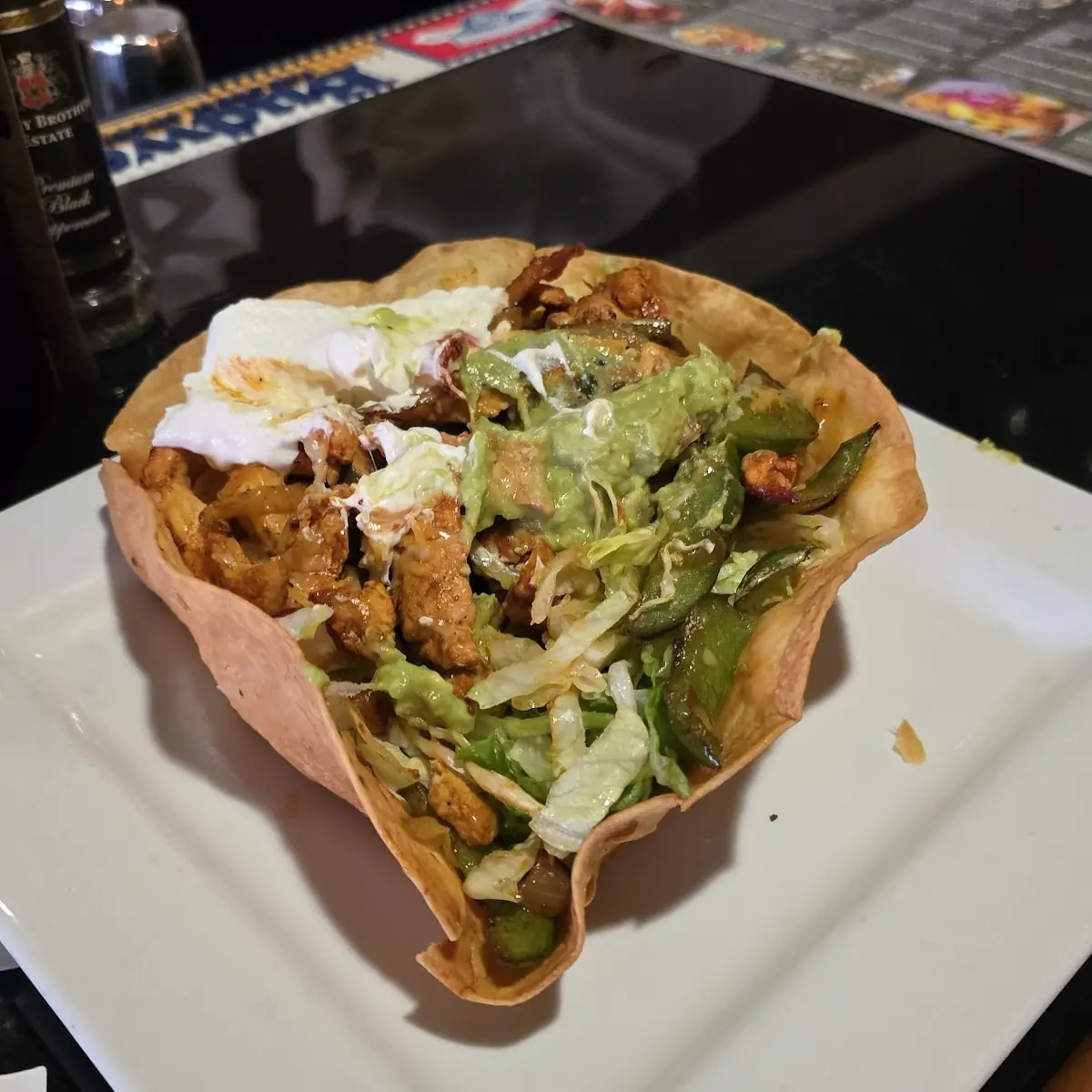 Chicken Fajita Salad