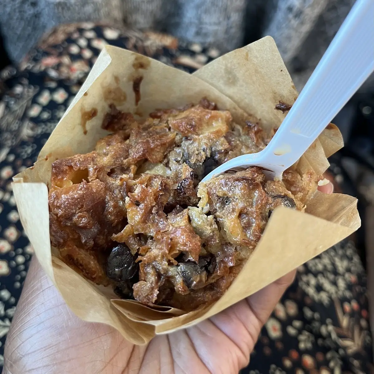 Bread Pudding with Chocolate Chips