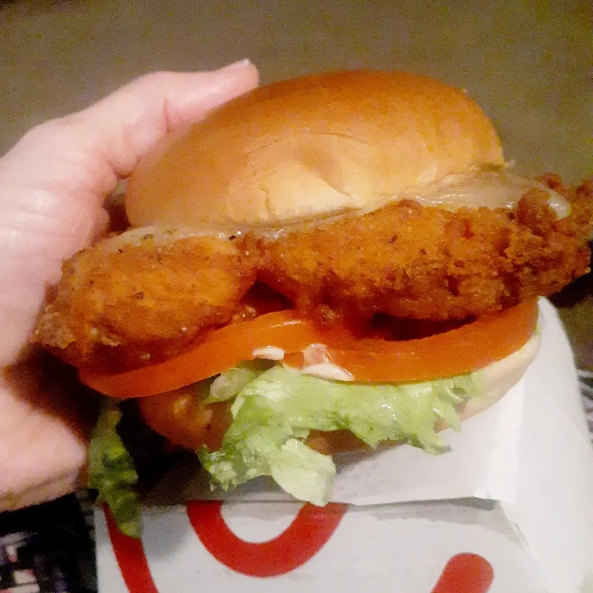 Spicy Chicken Sandwich Deluxe Meal