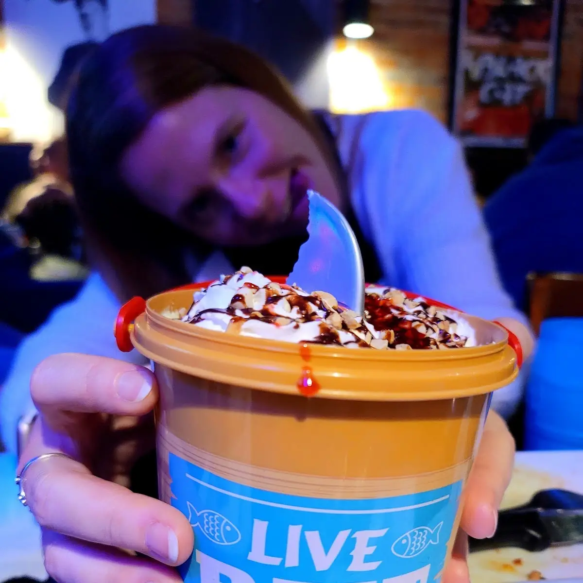 Jaws Chum Bucket Sundae