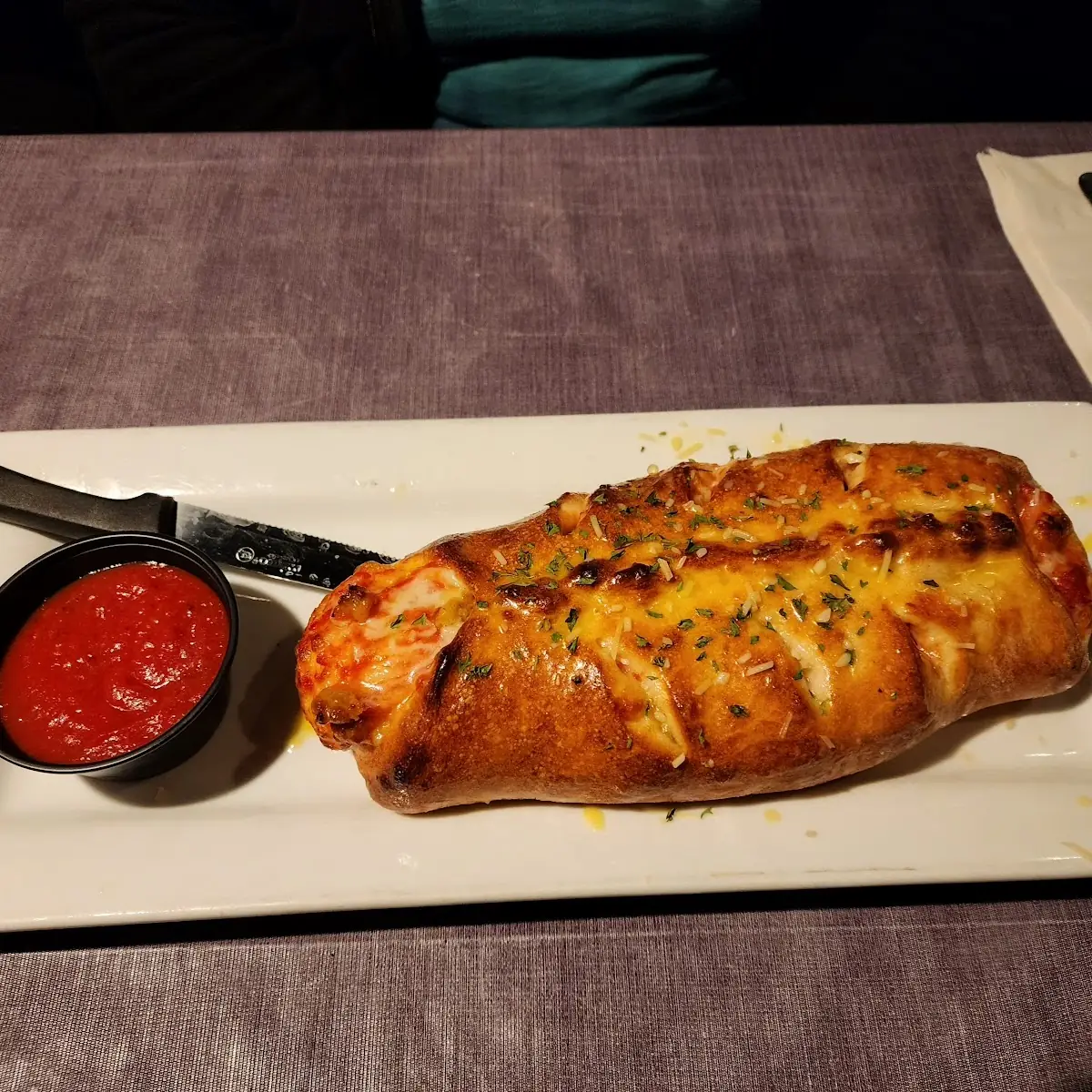 The Scorpion King Chicken Parmesan Roll
