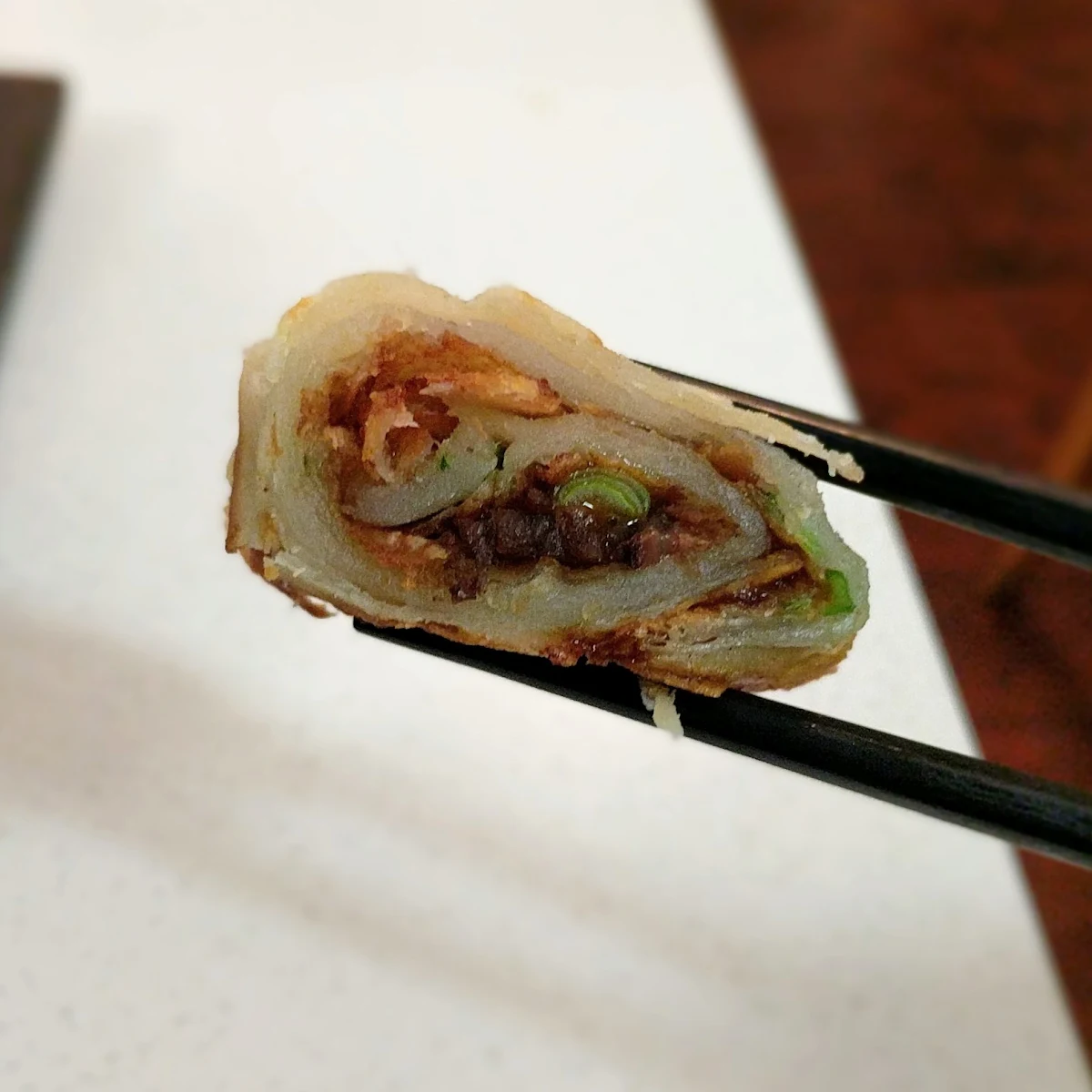 Chinese Beef Pancake Roll