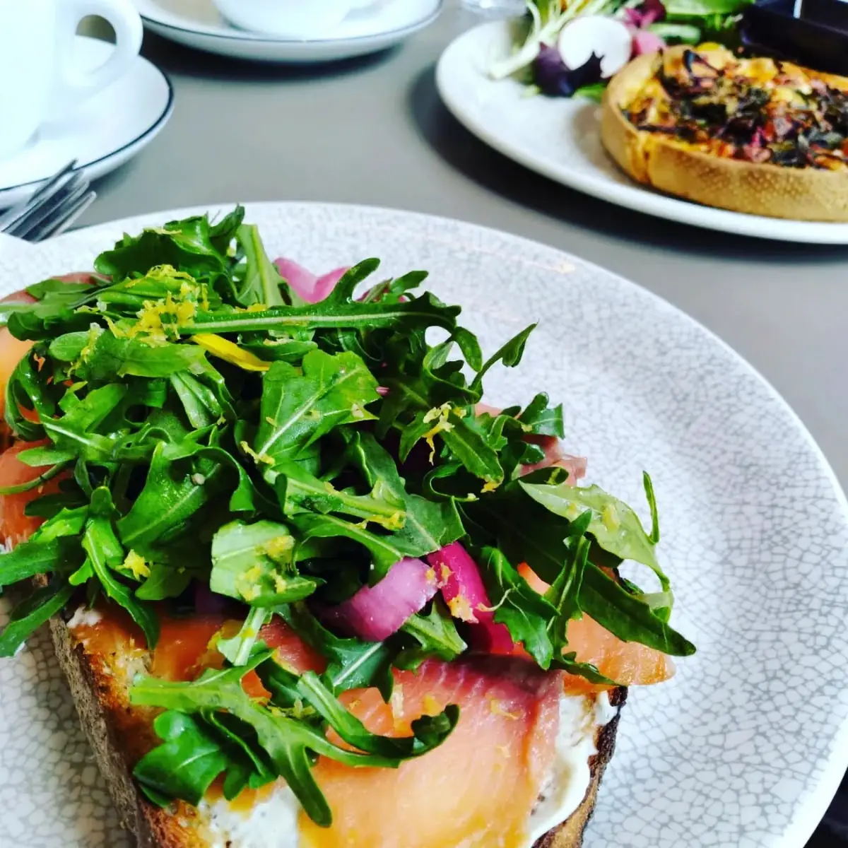 Smoked Salmon Toast