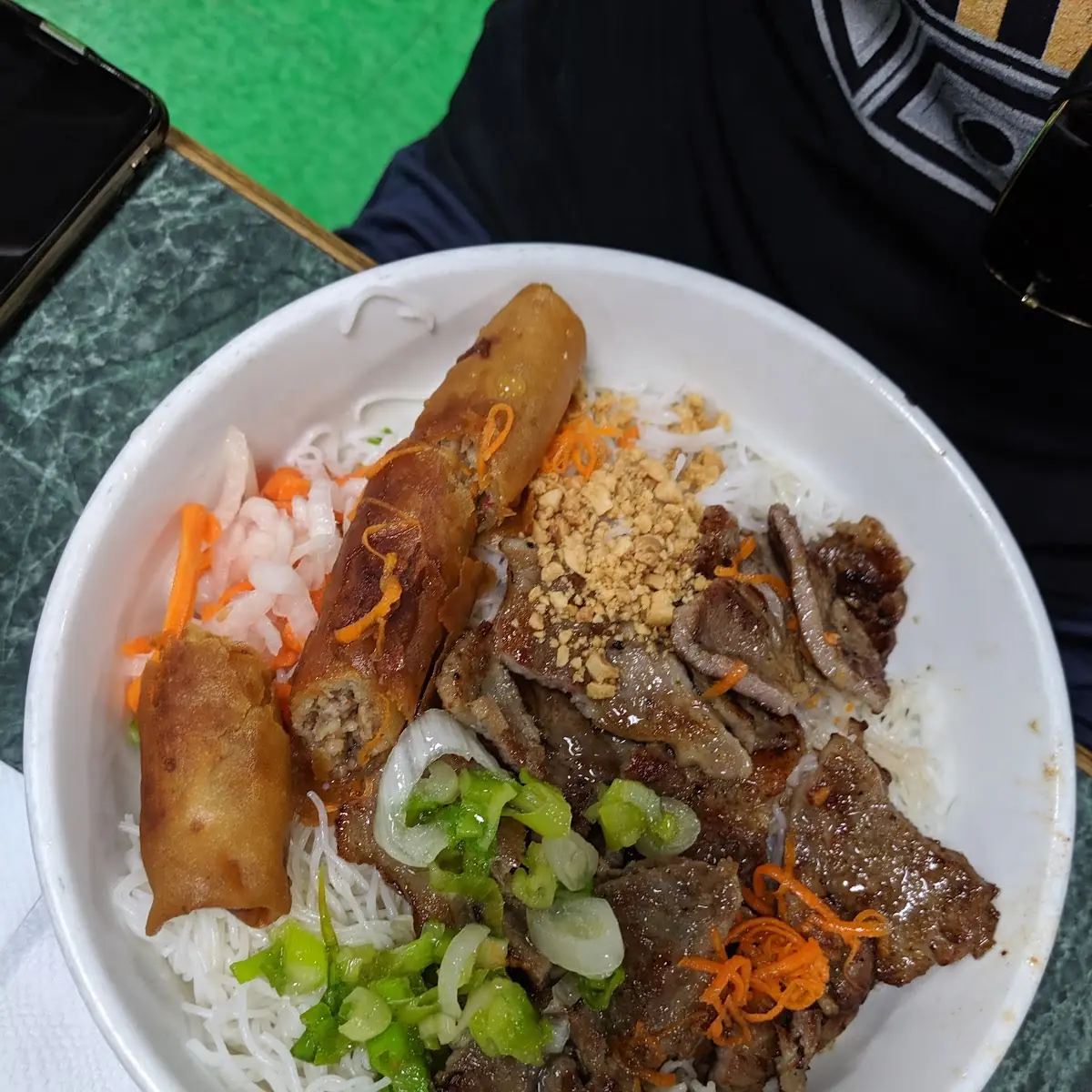 Beef Vermicelli Noodles Bun Thit Nuong