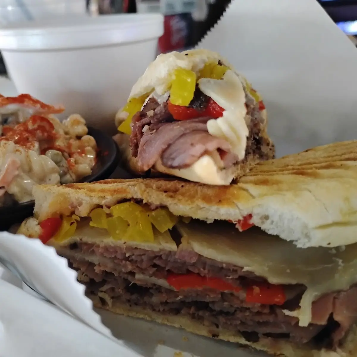 French Dip Panini