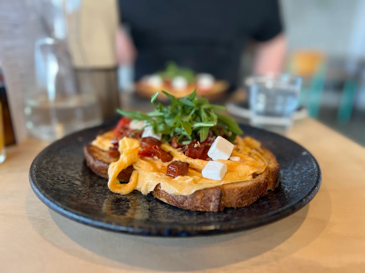 Chilli Scrambled Eggs, Mary Miller Cafe