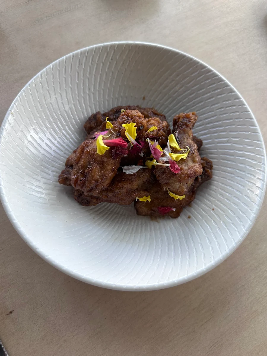 Kiri Pani' Chicken Wings, Mary Miller Cafe