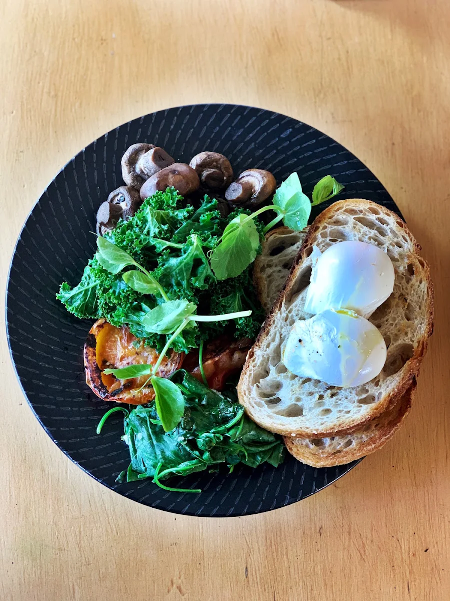Miso Smashed Avo, Mary Miller Cafe