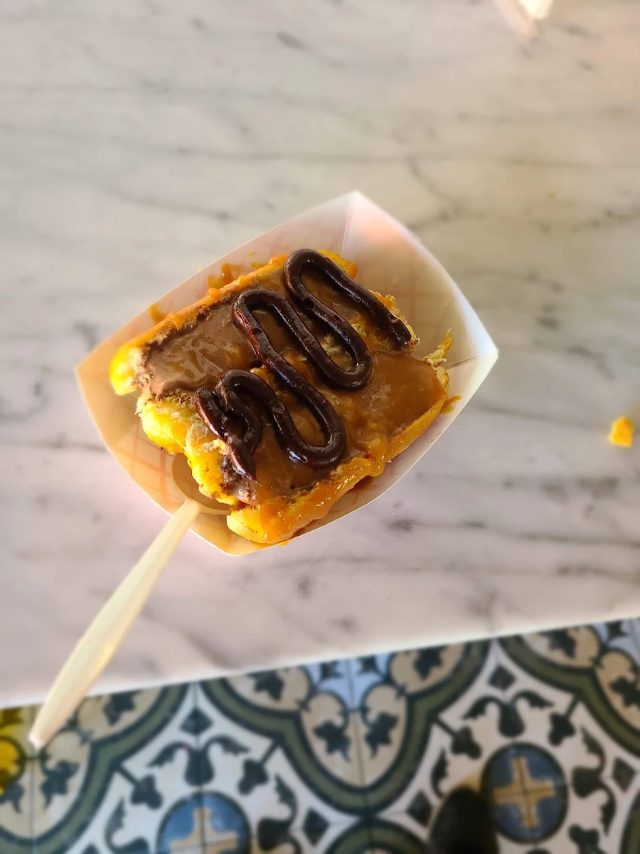 Mexican Chocolate Ice Cream Churro Sandwich