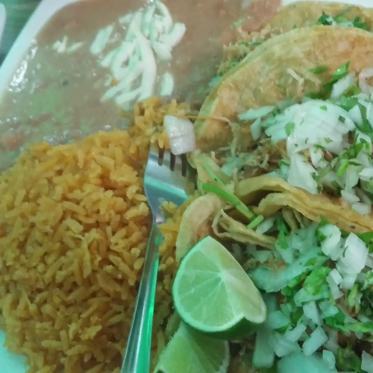 Chicken Tacos Combo