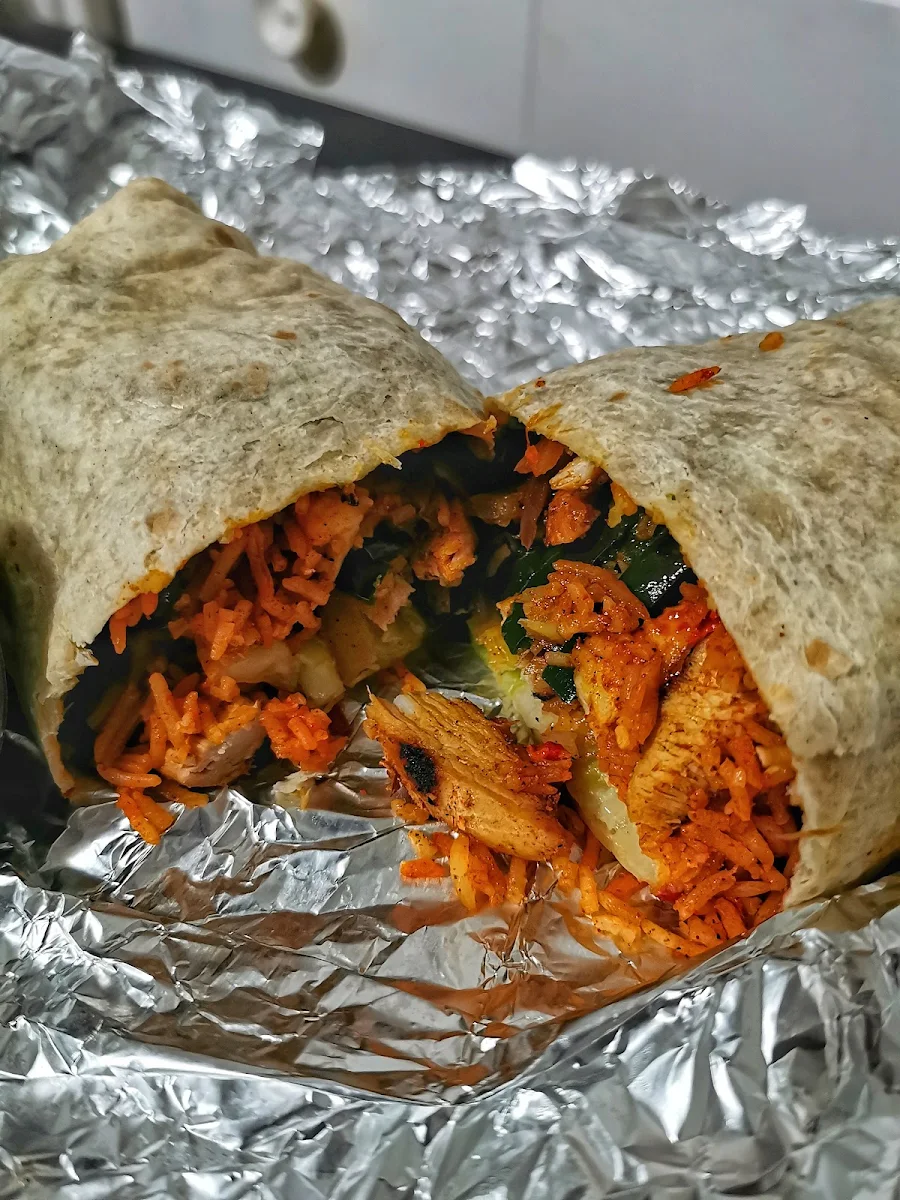 Crispy Chicken Burrito