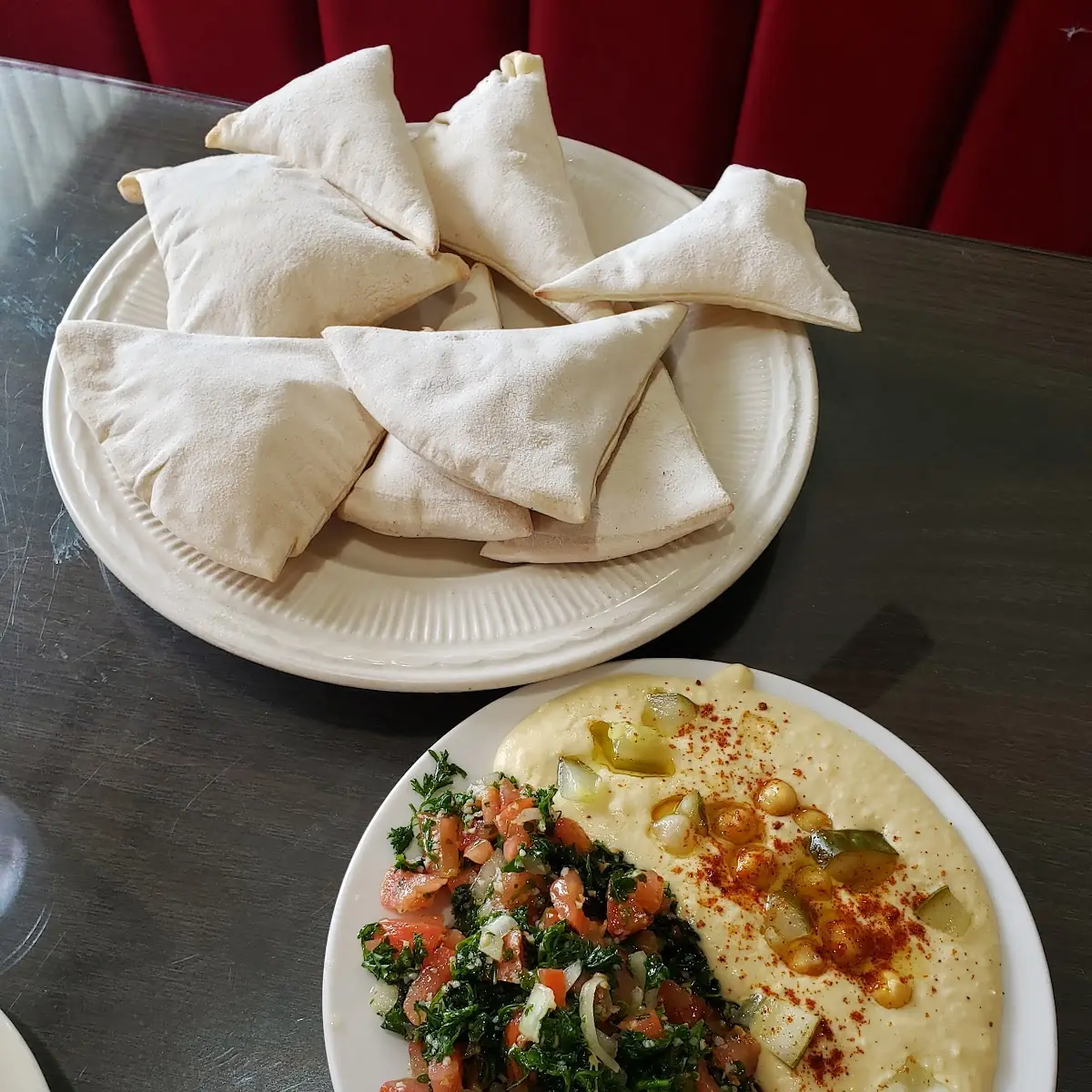 Racquethause Hummus and Chicken