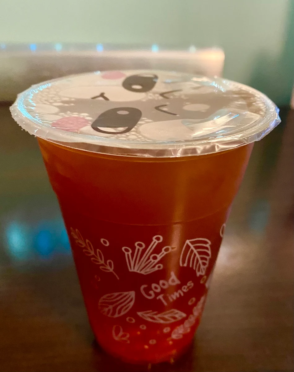 Iced Lemon Green tea with Honey