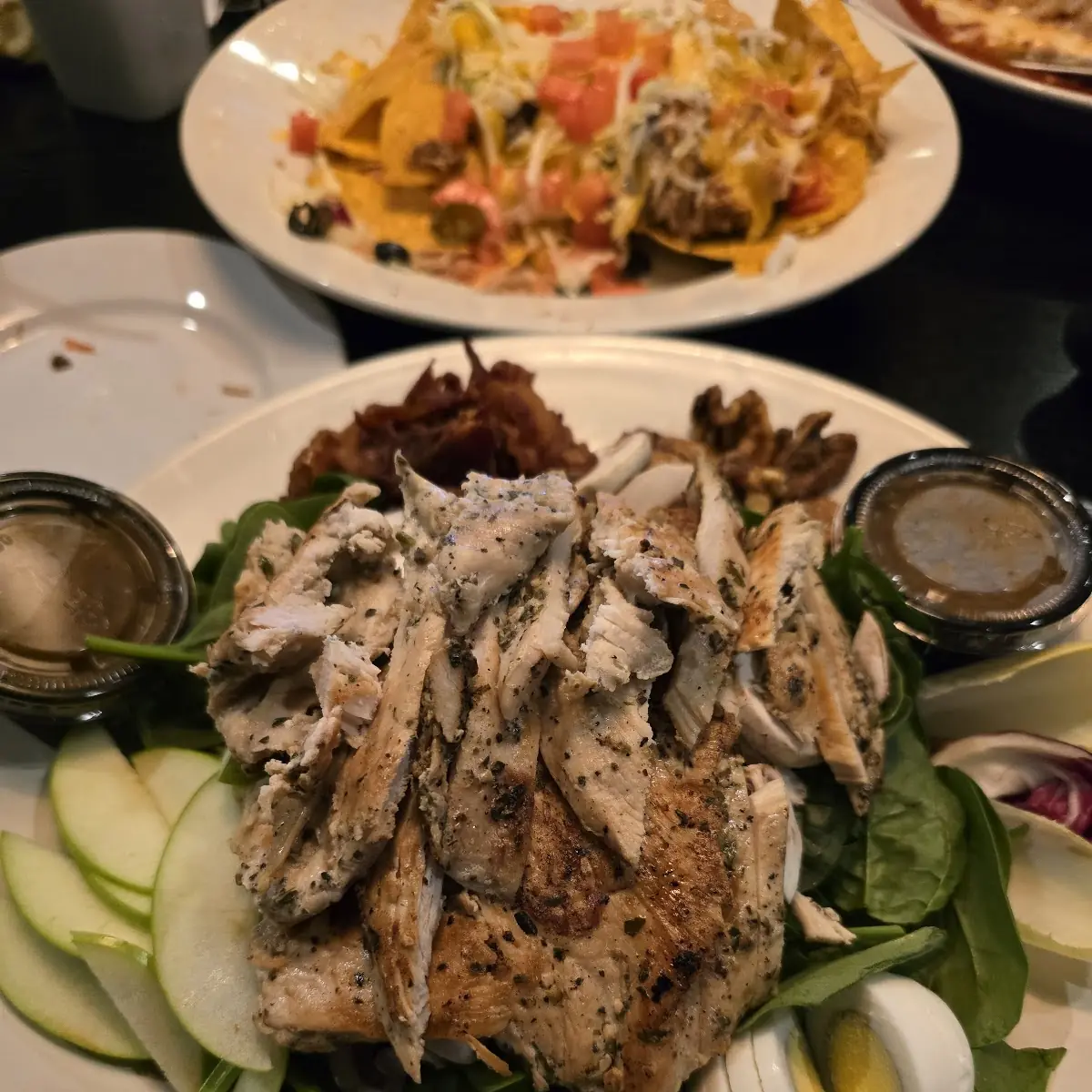 Spinach Salad with Chicken