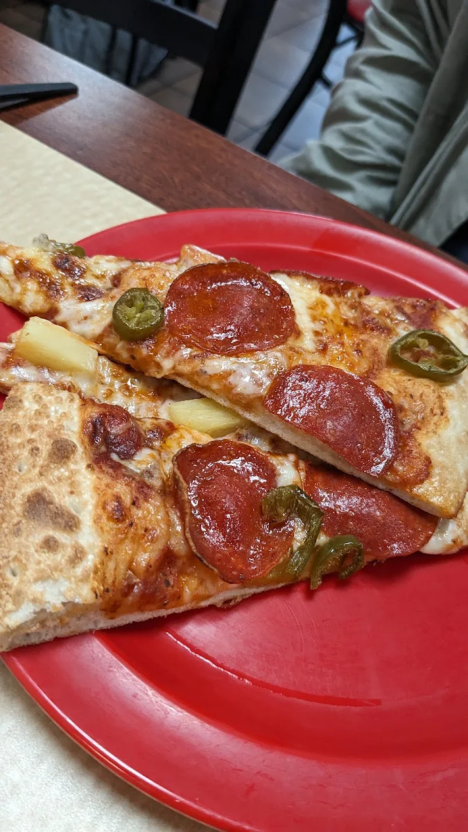 Stuffed Crust Pepperoni Pizza