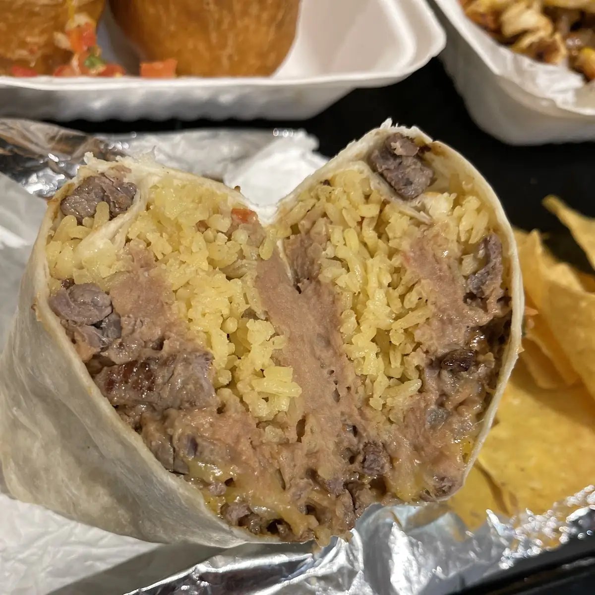 Carne Asada Burrito