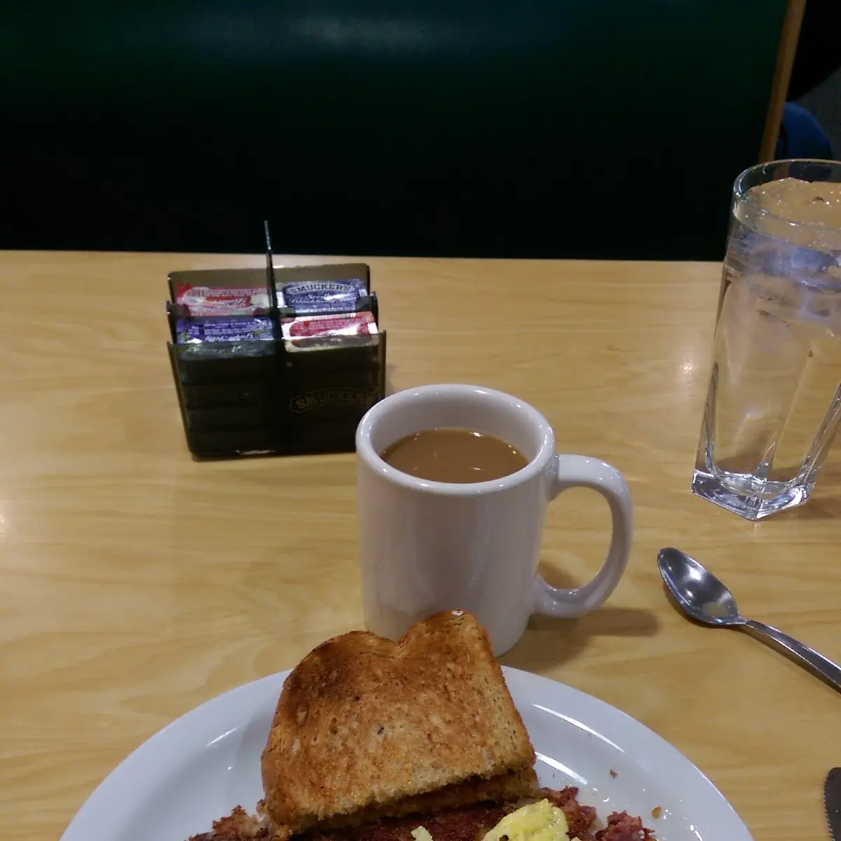 Corned Beef Hash and Scrambled Eggs