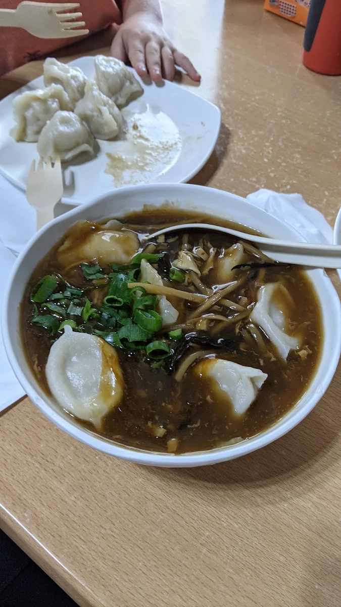Hot and Sour Soup with Dumplings, Kungfu Express West Lakes