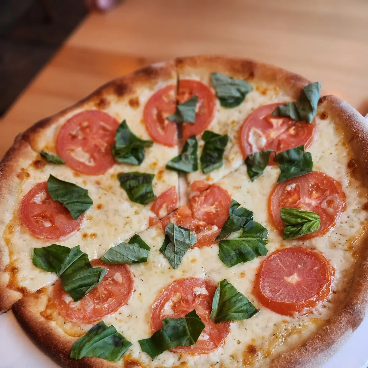 Margherita Pizza with Fresh Basil