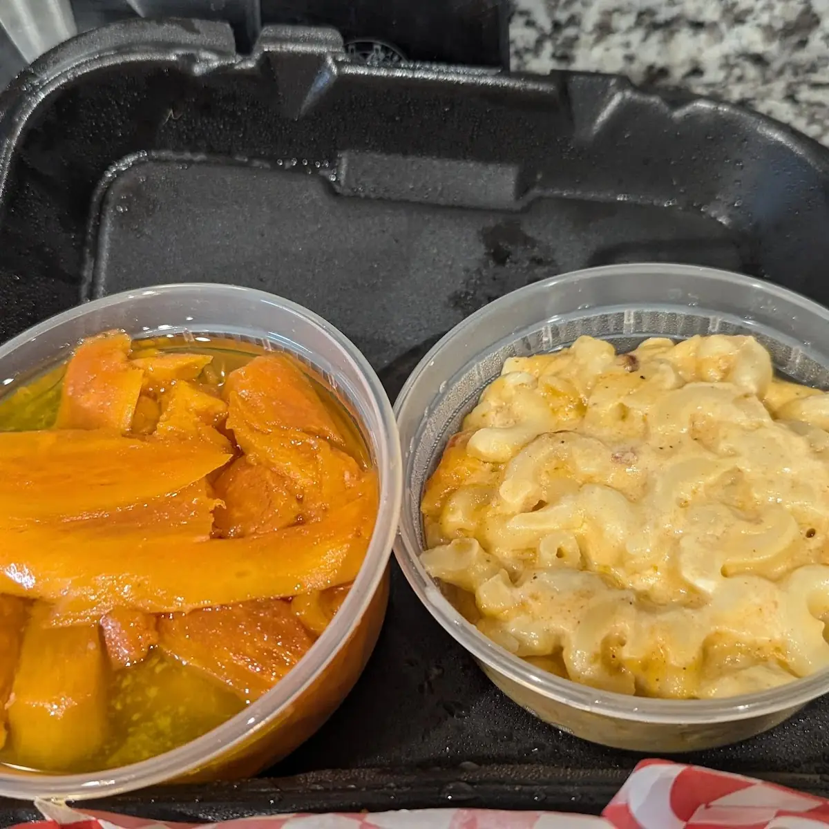Mac and Cheese & Candied Yams