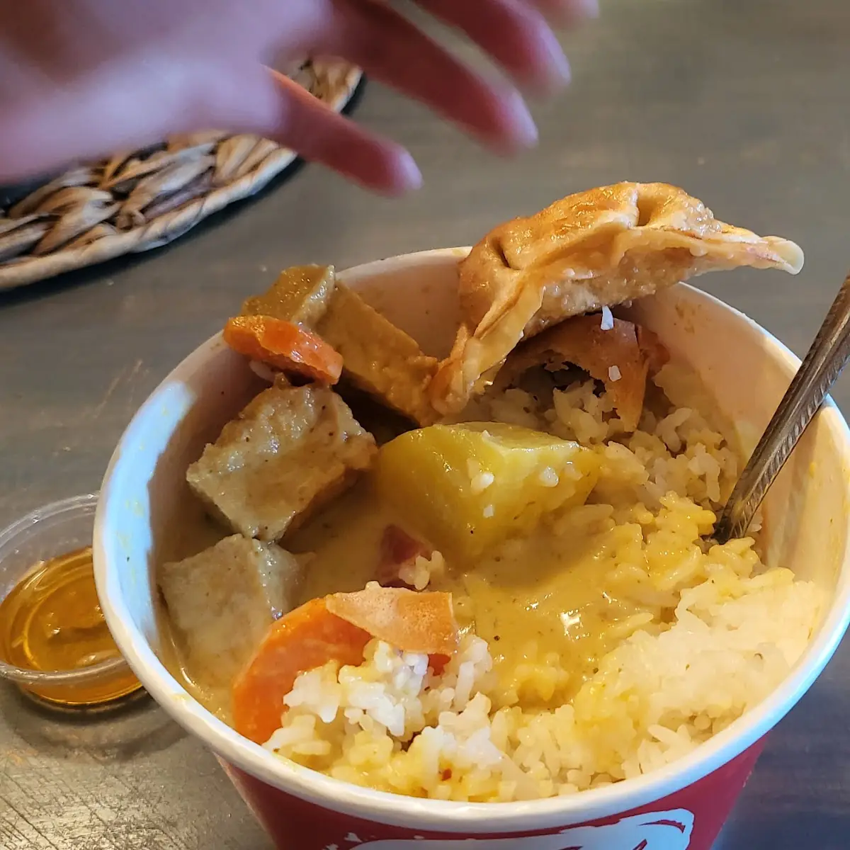 Yellow Curry w Fried Tofu