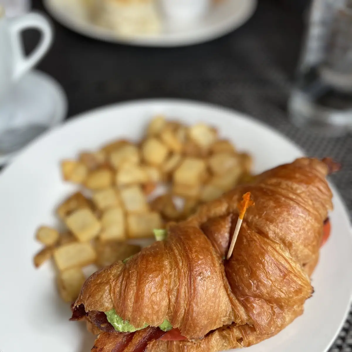 Smoked Salmon Croissant