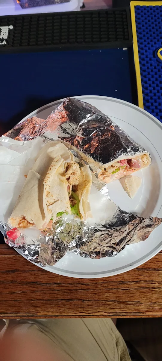 Garlic Chicken Wrap