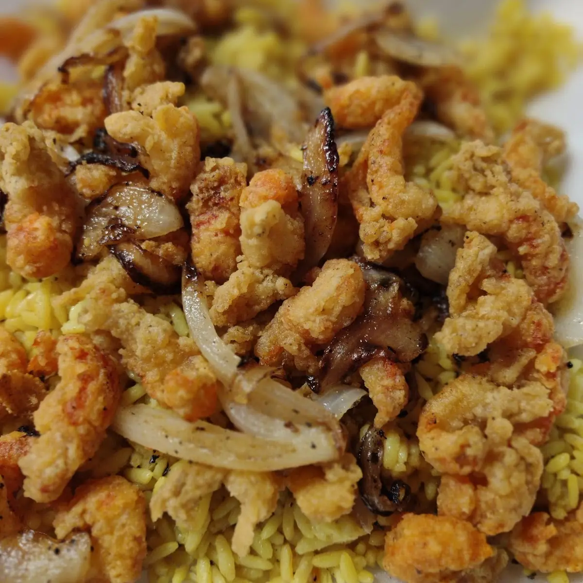Crawfish and Yellow Rice