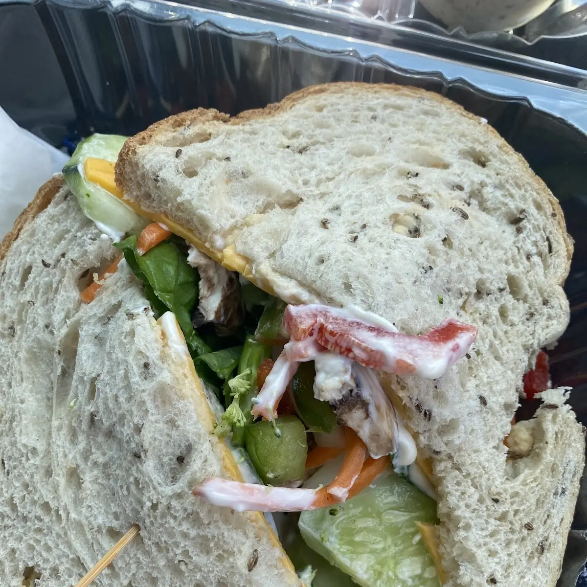 Veggie and Hummus