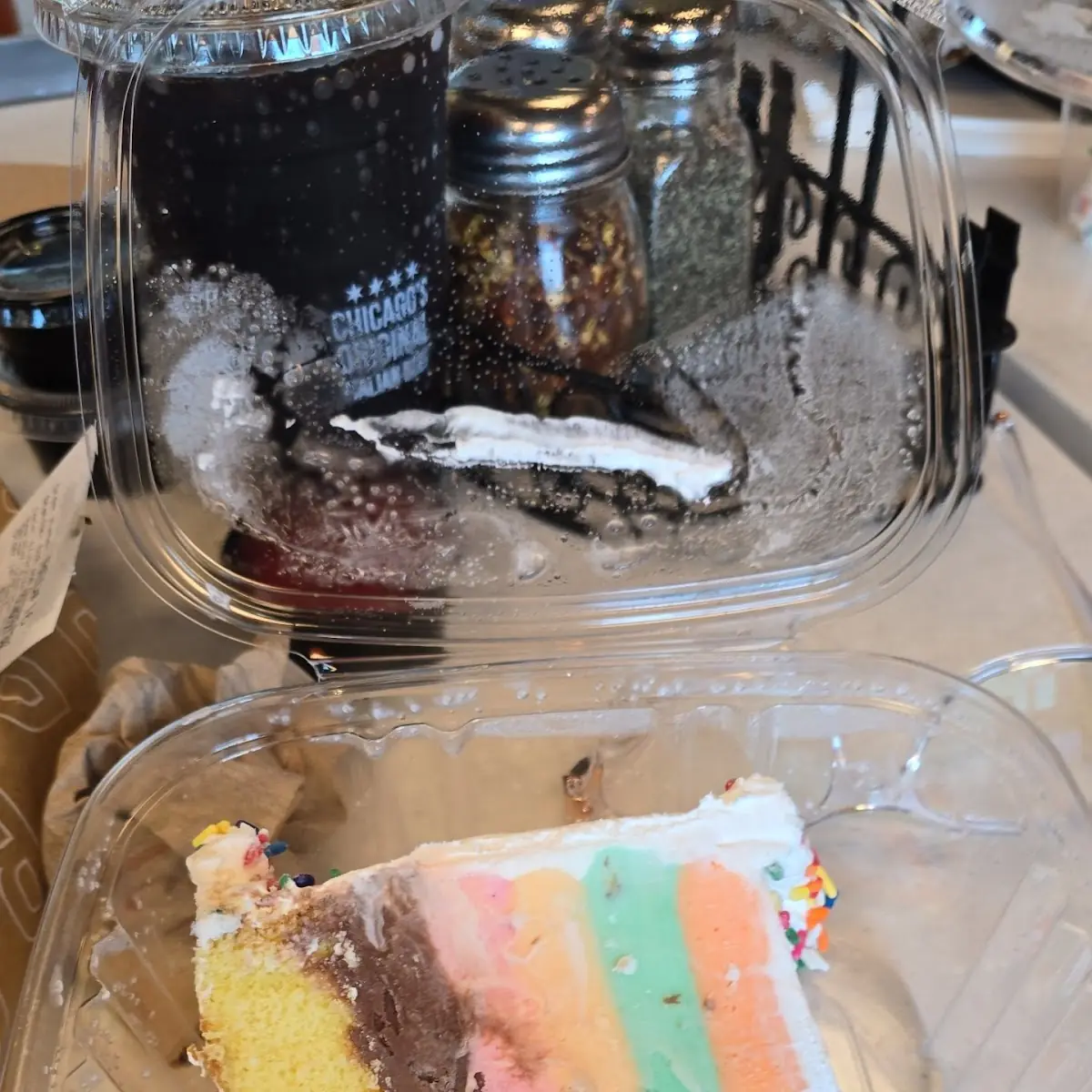 Ice Cream Cake Slice