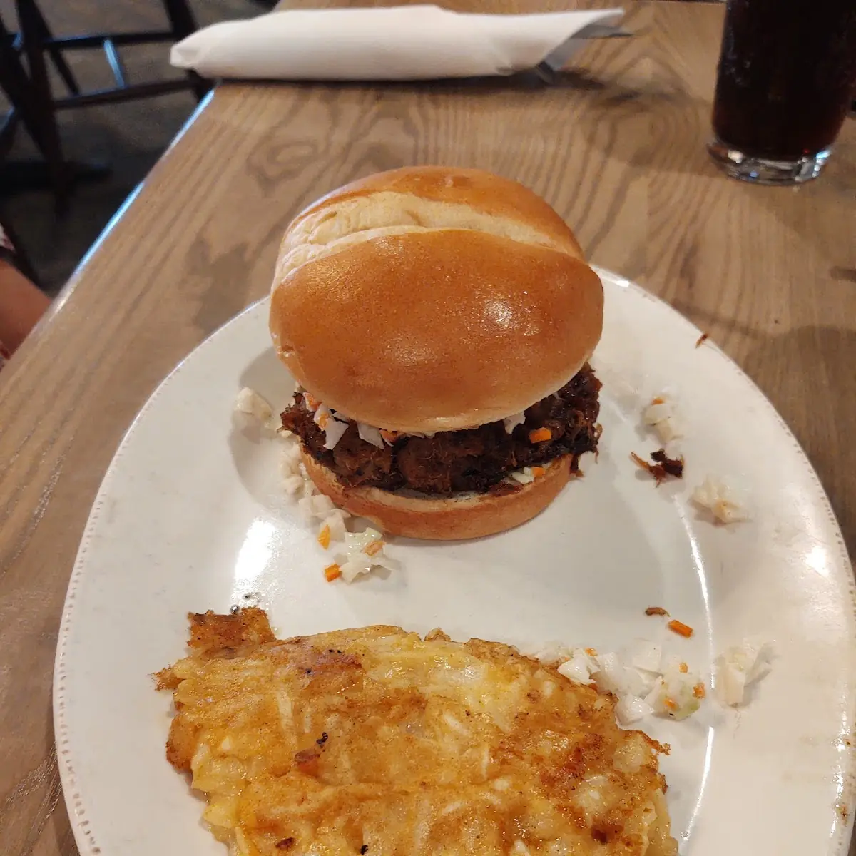 Kids Pulled Pork Sandwich