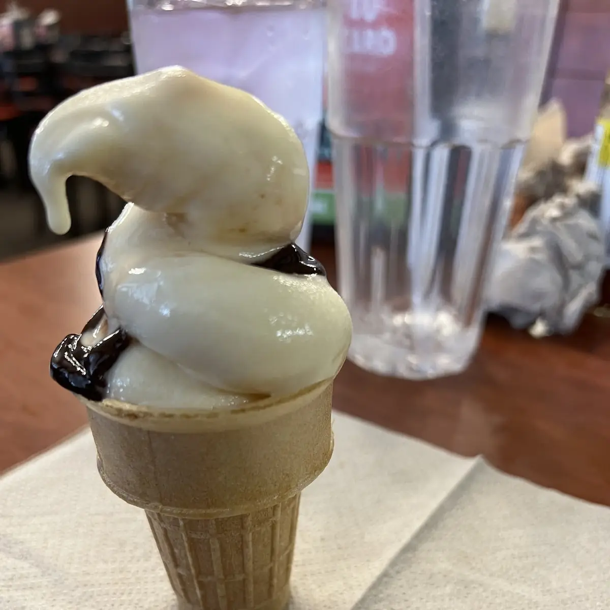 Soft Serve Ice Cream Cone