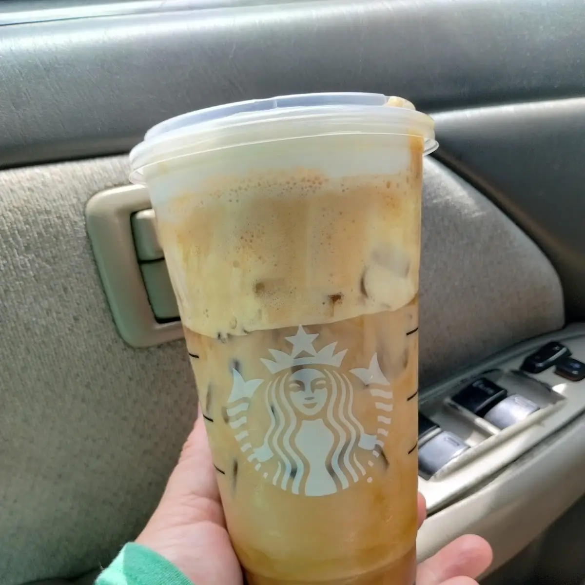 Iced Shaken Espresso with Sweet Cream Cold Foam