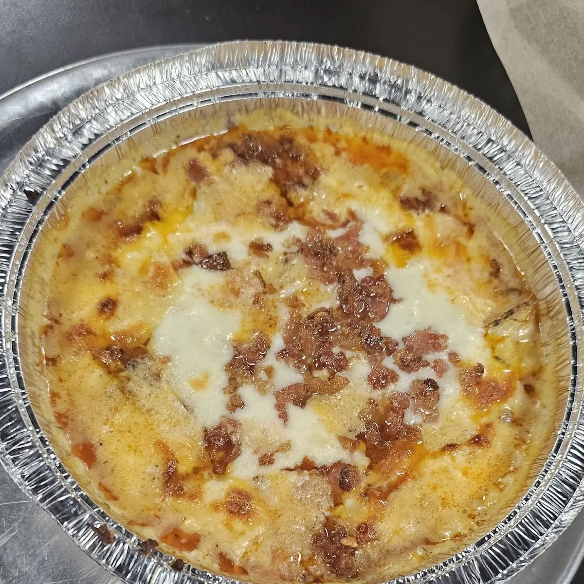 Crustless Buffalo Chicken Bacon Ranch