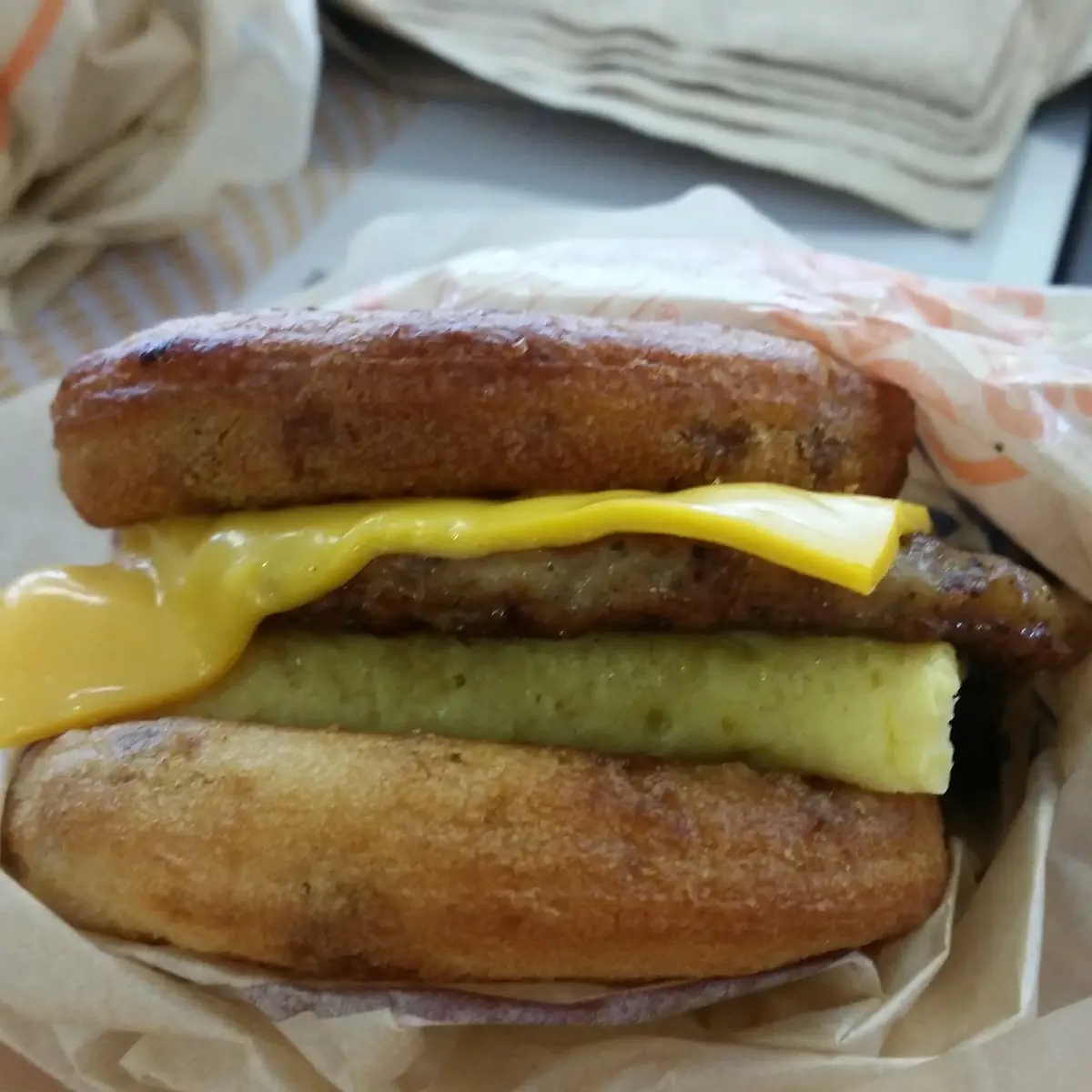 Sausage Egg and Cheese Mcgriddles Meal