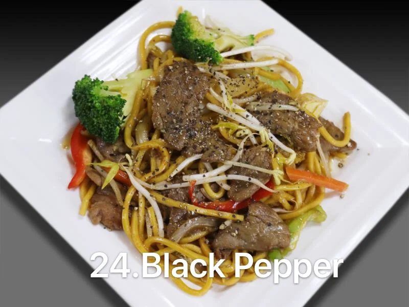 Black Pepper Noodles, Noodles & Dumplings Gourmet