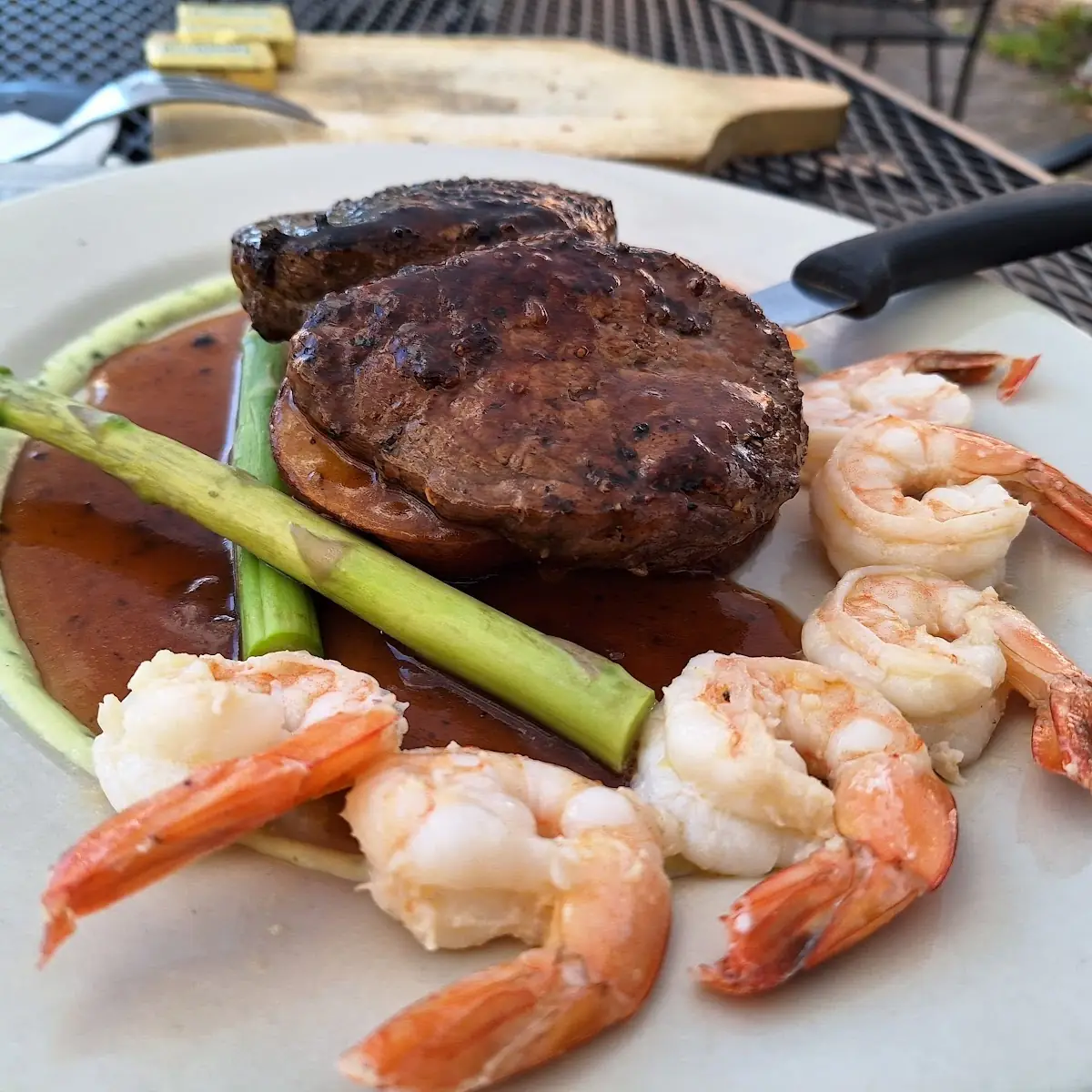 Black Angus Steak & Shrimp